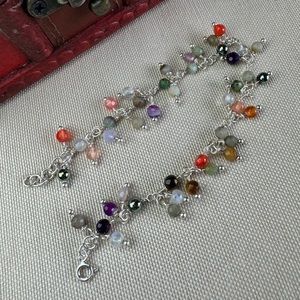 Handcrafted Gemstone Bracelet Tiger Eye Bracelet Moonstone Bracelet